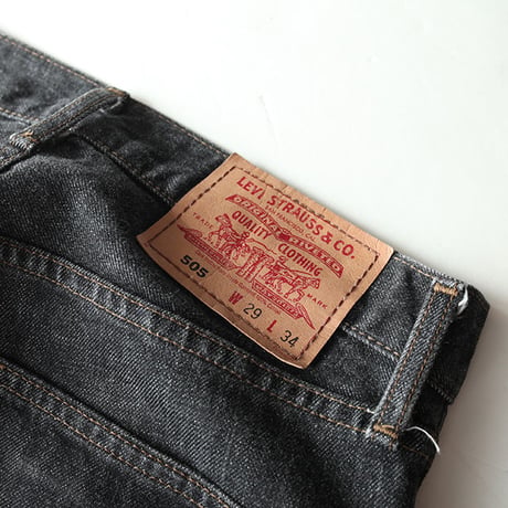 リーバイス 505 ブラックデニム Levis Denim Pants