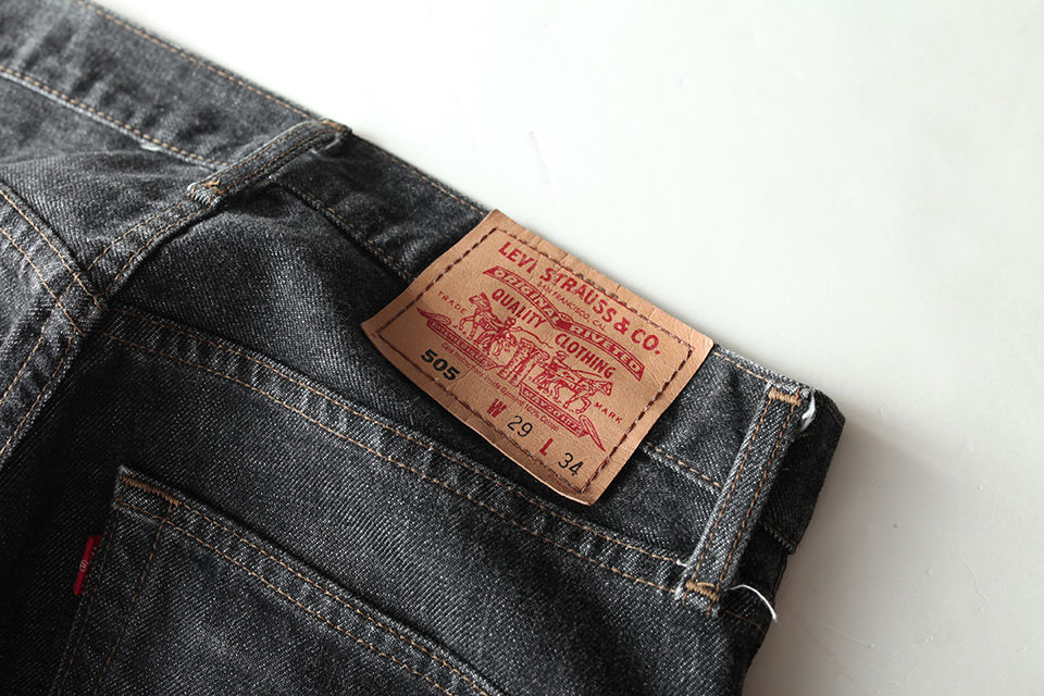 リーバイス 505 ブラックデニム Levis Denim Pants | Strato