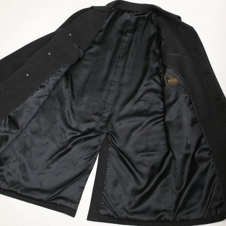 100% Cashmere Balmacaan Coat MADE IN ITALY