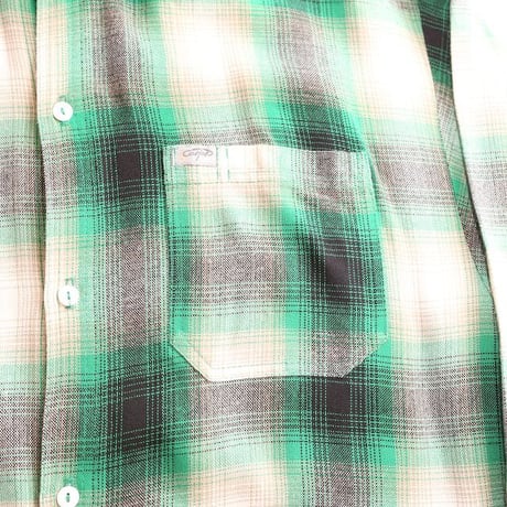 Caltop Acrylic Ombre L/S Shirt MADE IN USA