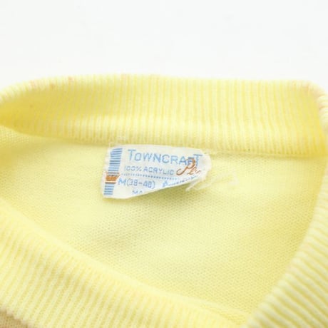 TOWN CRAFT S/S Border Knit