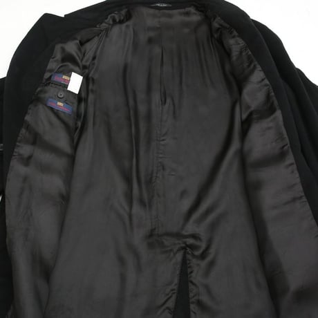 100% Cashmere Balmacaan Coat MADE IN ITALY