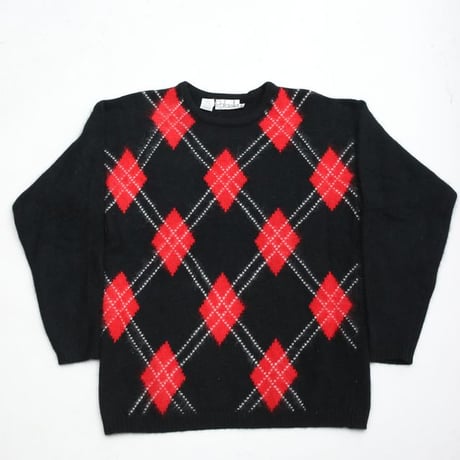 Angora Rabbit Hair × Lambs Wool Knit Sweater