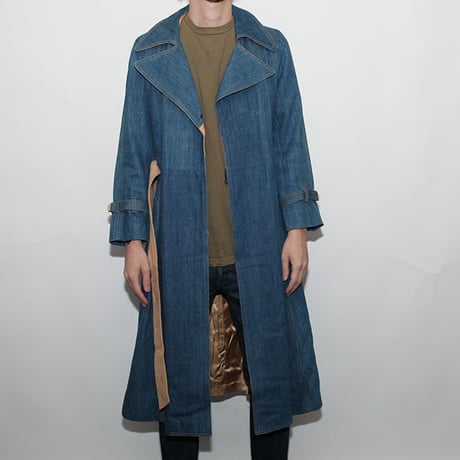 Skinny Denim Coat