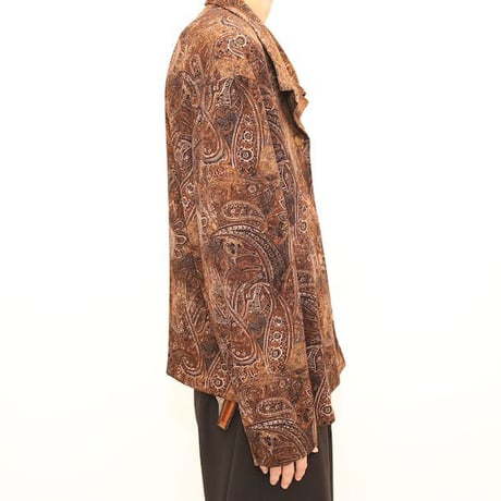 Vintage Paisley Pattern Loose Jacket