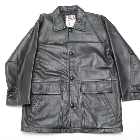 Black Leather Coat