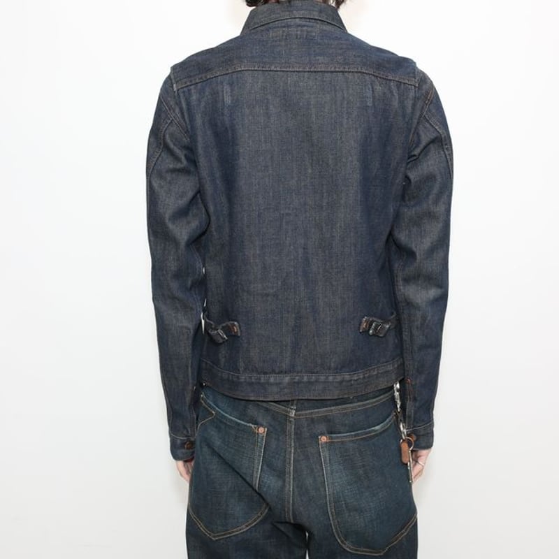 HOT VTG 50s REPRO Men's WRANGLER @ 111MJ SELVEDGE 6 Dots JP Denim JACKET  Jeans M | eBay