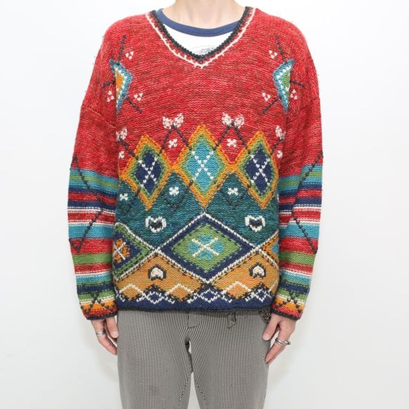 Vintage Hand Knit Sweater | Strato