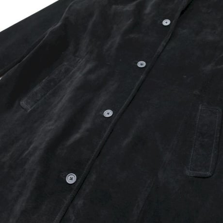 Black Suede Coat