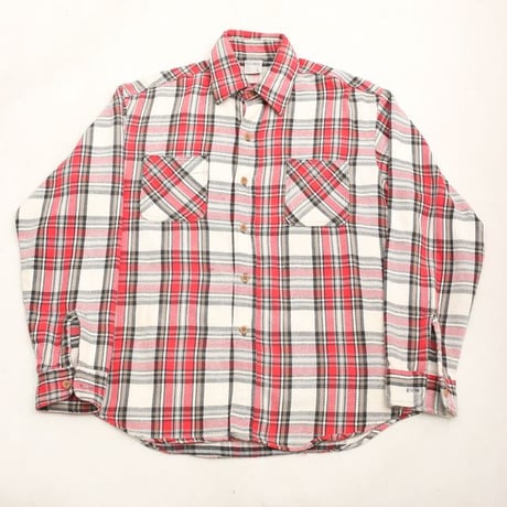 70s BIG MAC Cotton Flannel Plaid Shirt