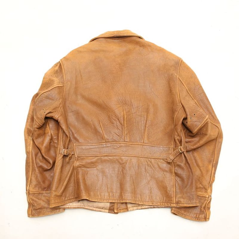 40s Mortorcycle Leather Sports Jacket | Strato