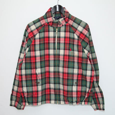 ラルフローレン スイングトップ チェック Ralph Lauren