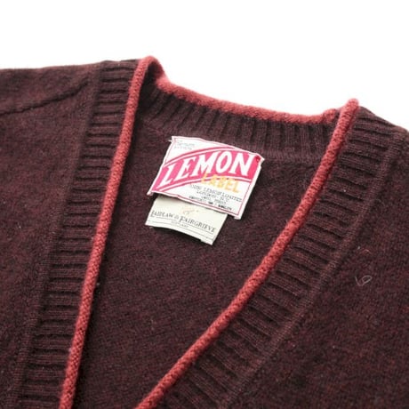 Vintage Wool Knit Cardigan MADE IN ITALY