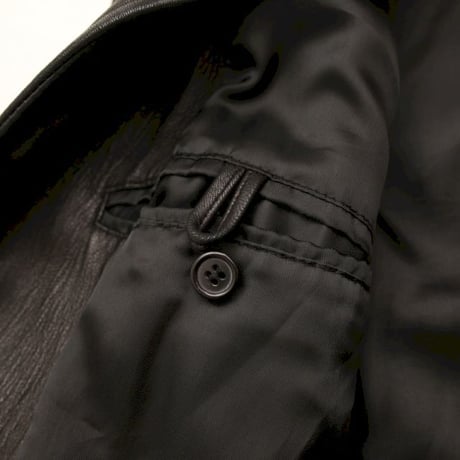 Black Leather Coat