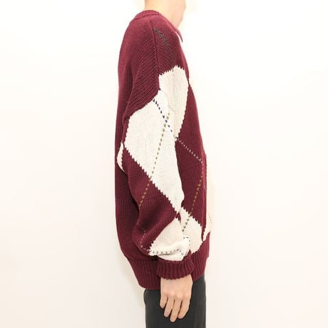 Ramie×Cotton Knit Sweater