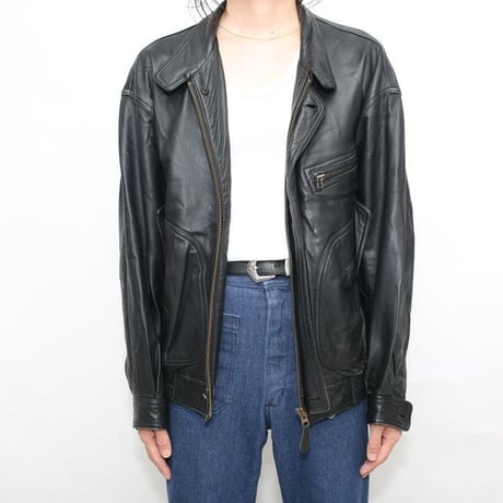 Black Lamb Leather Jacket