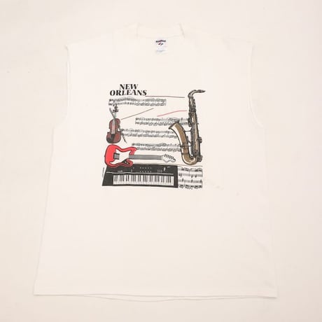 New Orleans Music Sleeveless T-Shirt