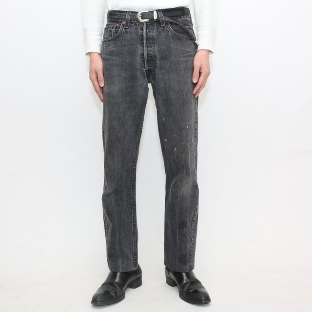90s Levi's 501 Black Denim Pants MADE IN USA |