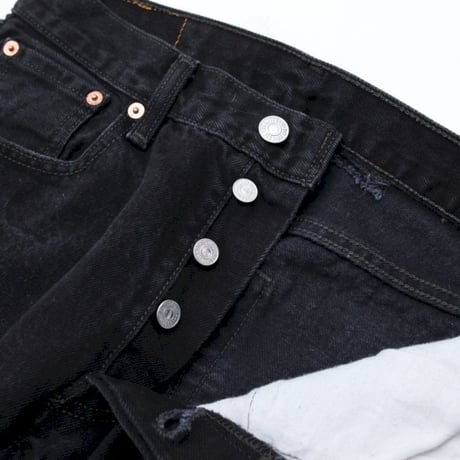 Levi's 501 Black Denim Pants