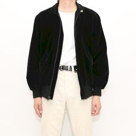 Black Velour Jacket