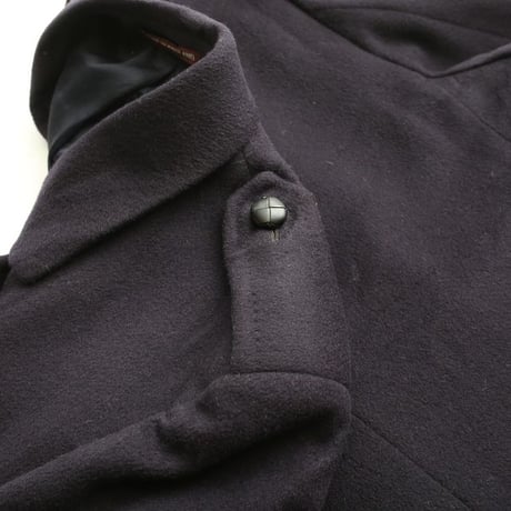 Double Brested Crombie Wool Coat Made In England