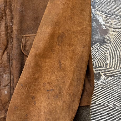 A-2 Type Flight Nubuck Jacket MADE IN USA
