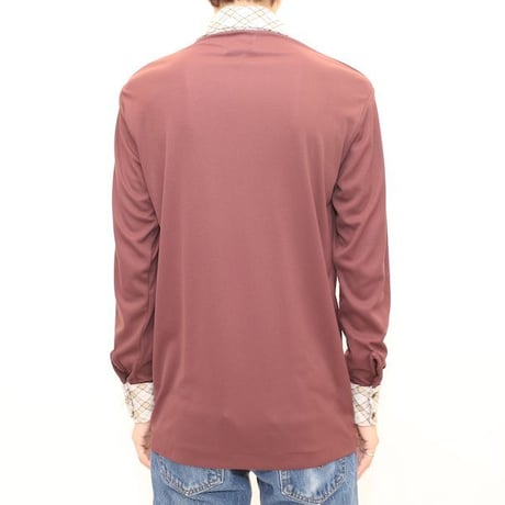 70's Kmart Pullover Polyester L/S Shirt