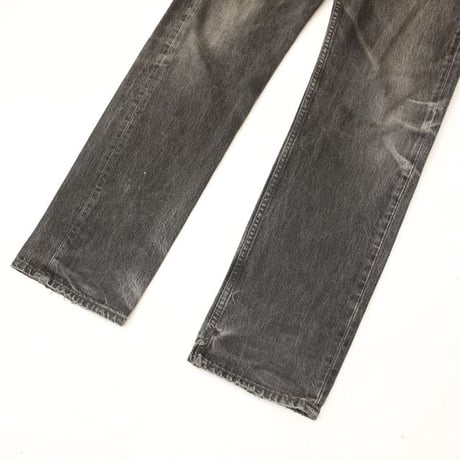 90s Euro Levi's 501 Black Denim Pants