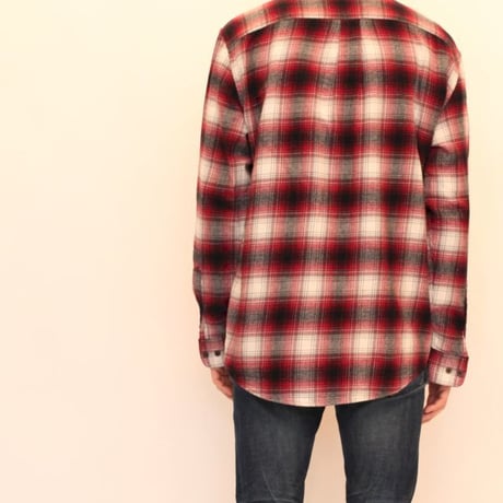 Ombre Check Flannel L/S Shirt