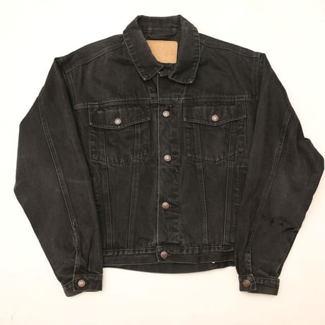 Black Denim Trucker Jacket