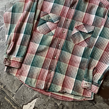 Five Brother Cotton Heavy Flannel Shirt MADE IN USA