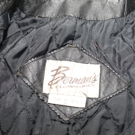 Vintage Fringe Leather Jacket