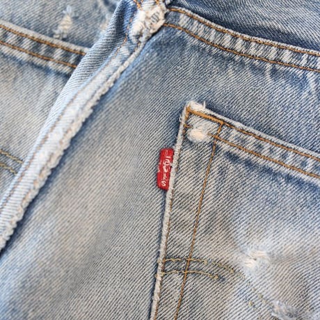 Levi's 501 Damage Denim Pants