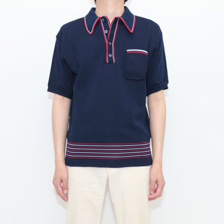 70's Sears Knit Polo Shirt