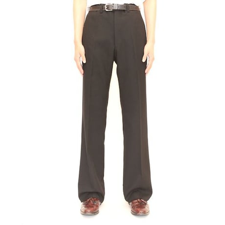 Euro Vintage Black Flared Trousers