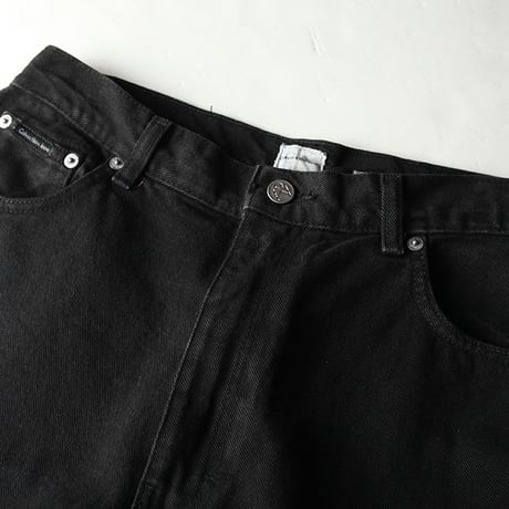 90s Calvin Klein Black Denim Pants