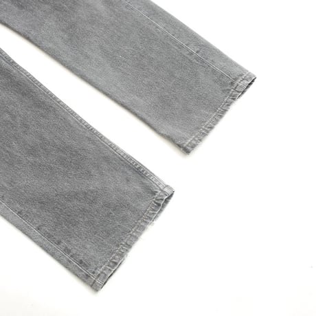 90s Levi's 501 "Yarn-dyed" Black Denim Pants