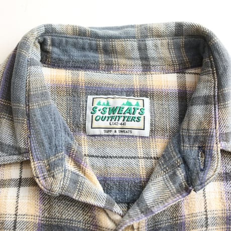 Cotton Flannel Plaid Shirt