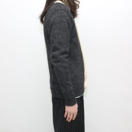 Fred Perry Mohair Blend Knit Cardigan