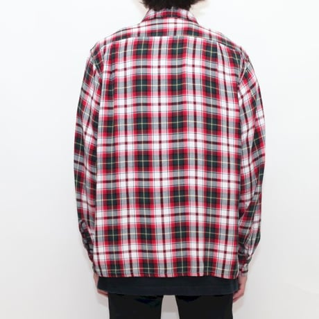 60's Rayon Check L/S Shirt