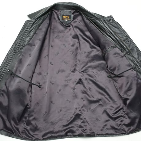 Black Leather Coat