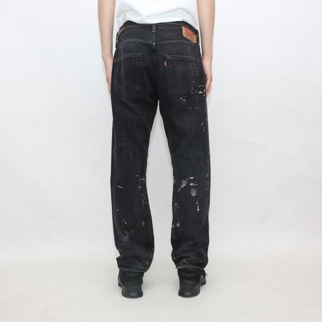 Levi's 501 Black Denim Pants