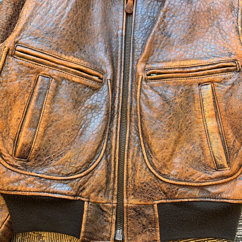 AVIREX Flight Leather Jacket Type G-2 | Strato