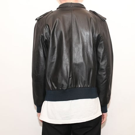 80s Members Only Leather Jacket