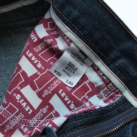 リーバイス511スキニーパンツ デニム Levis Denim Pants