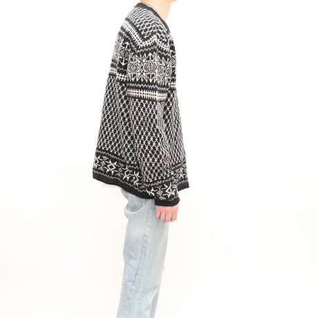  Shetland Wool Cardigan 