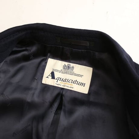 Aquascutum Wool Coat Made in England