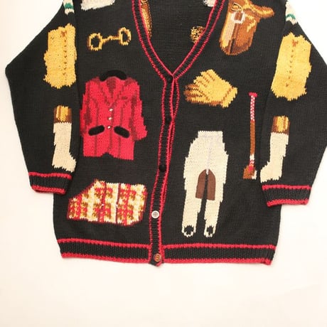 The Eagle's Eyes Hand Knitting Cardigan
