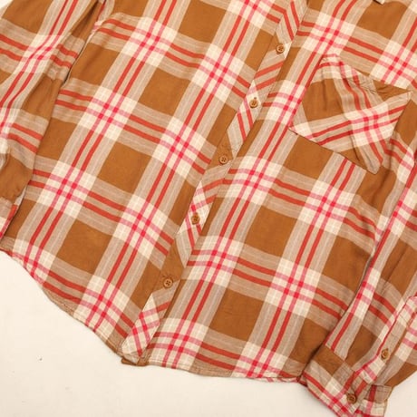 Rayon Checked Pattern Shirt