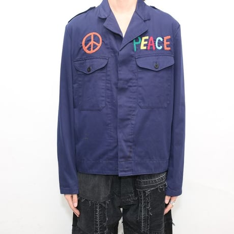Embroidery Remake Euro Military Jacket